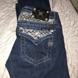 NWOT Miss Me Jeans signature rise Straight leg
